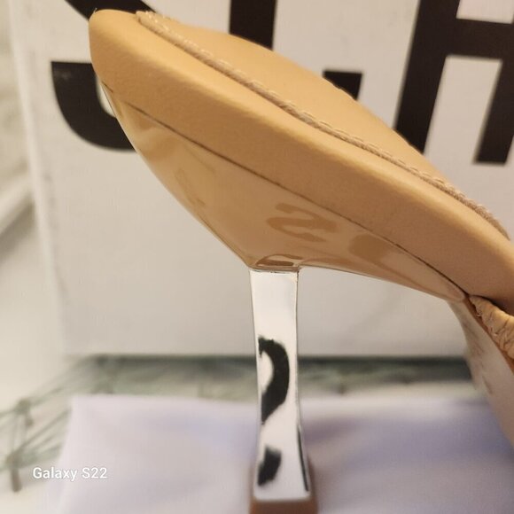 SCHUTZ Agatha Open Toe High Heel Sandals Women's - Honey Beige. Various - Picture 4 of 14